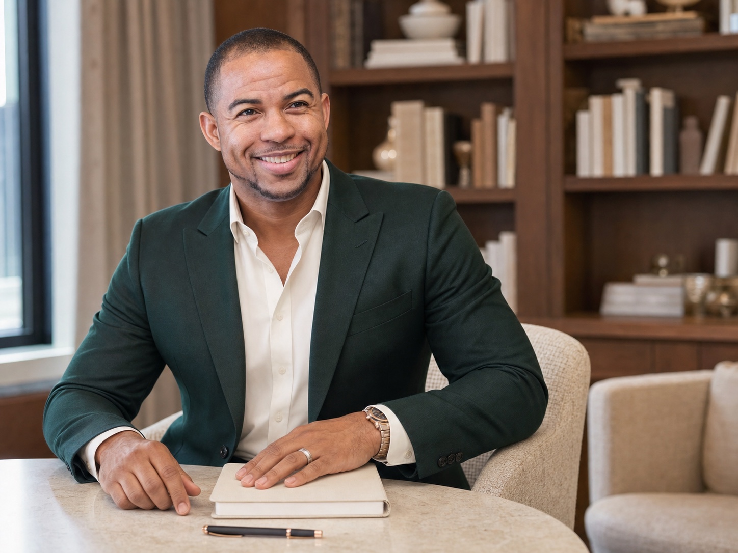 Wayde Salmon welcoming couples to a premarital preparation conversation